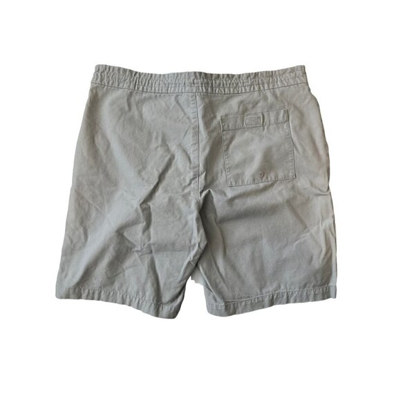 Young Men's Roebuck & Co. Size 38, 10" Inseam, Gray Drawstring Shorts. * - Picture 6 of 6